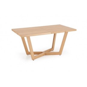 Стол обеденный HALMAR MASSIVE 3 дуб натуральный/дуб натуральный 160-250/90